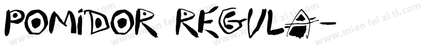 Pomidor Regula字体转换